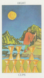 The eight of Cups