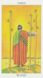 The ace of wands.
